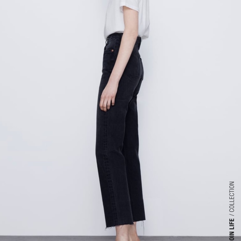 High Rise Straight Leg Jeans